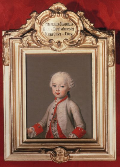 Maximilian, Youngest Son of Francis I and Maria Theresa of Austria, Later Archbishop-elector of Cologne by Jean Étienne Liotard